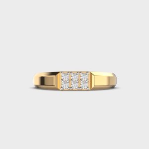 Senio Diamond Encrusted Band Ring
