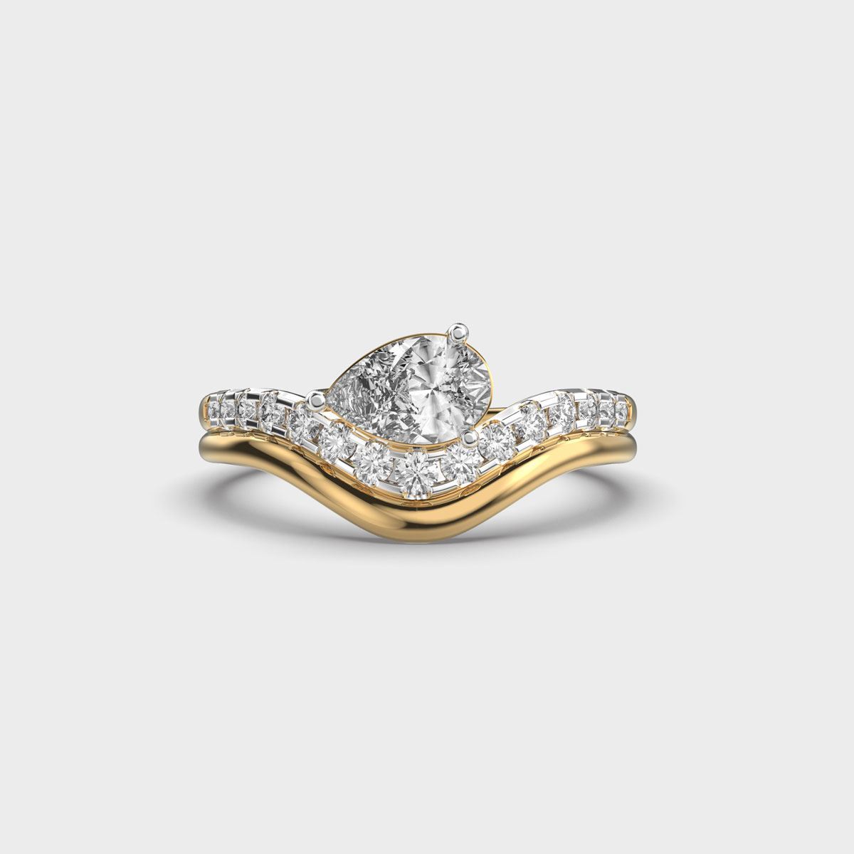 Modern Solitaire Vanki Diamond Ring