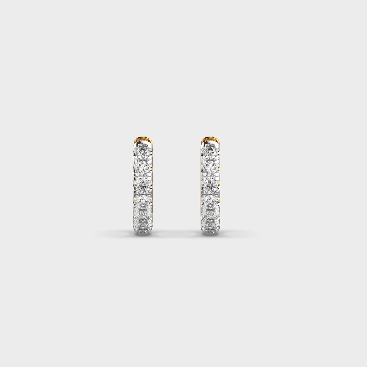 Delightful Diva Diamond Ear Hoops