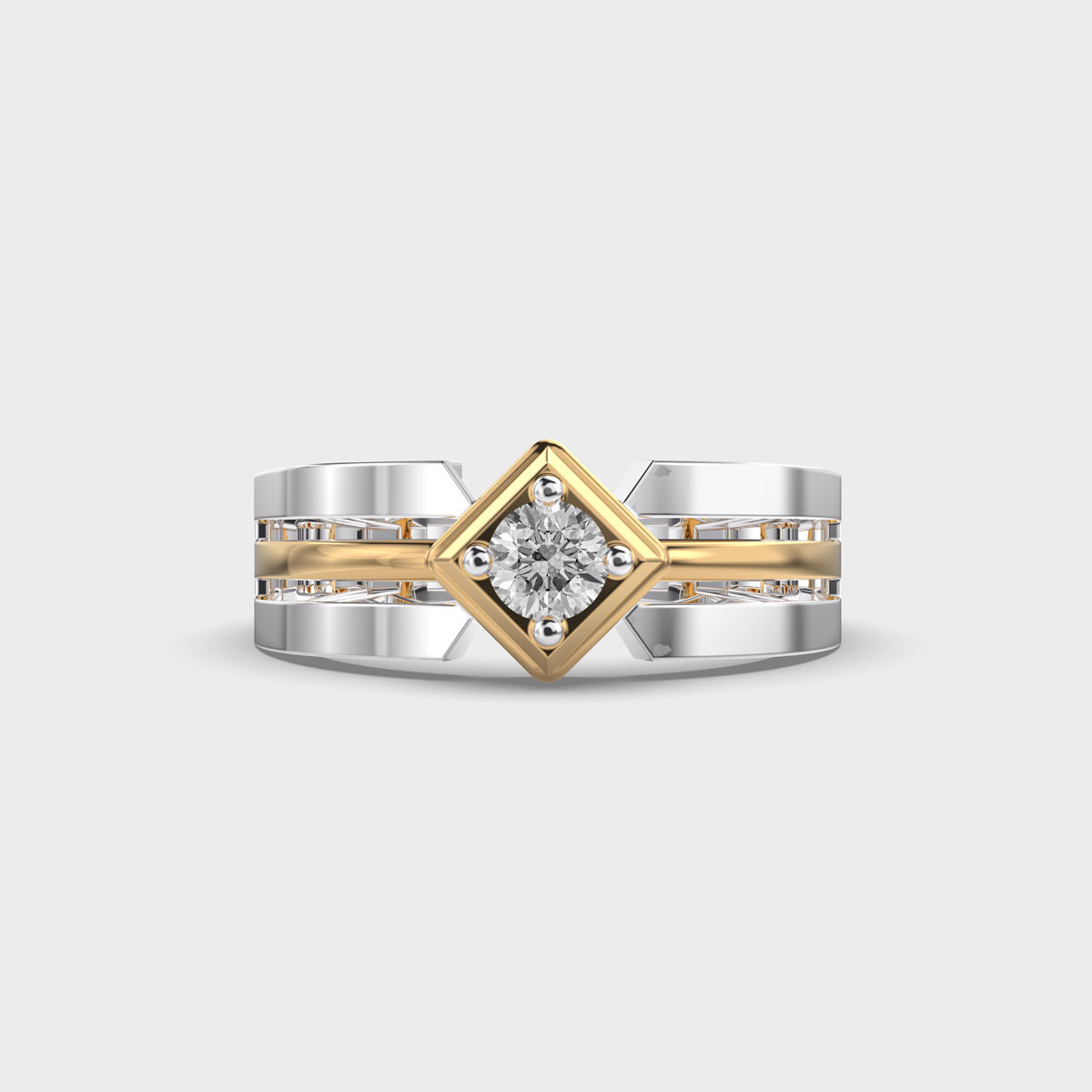 Valour Of Courage Diamond Ring For Men