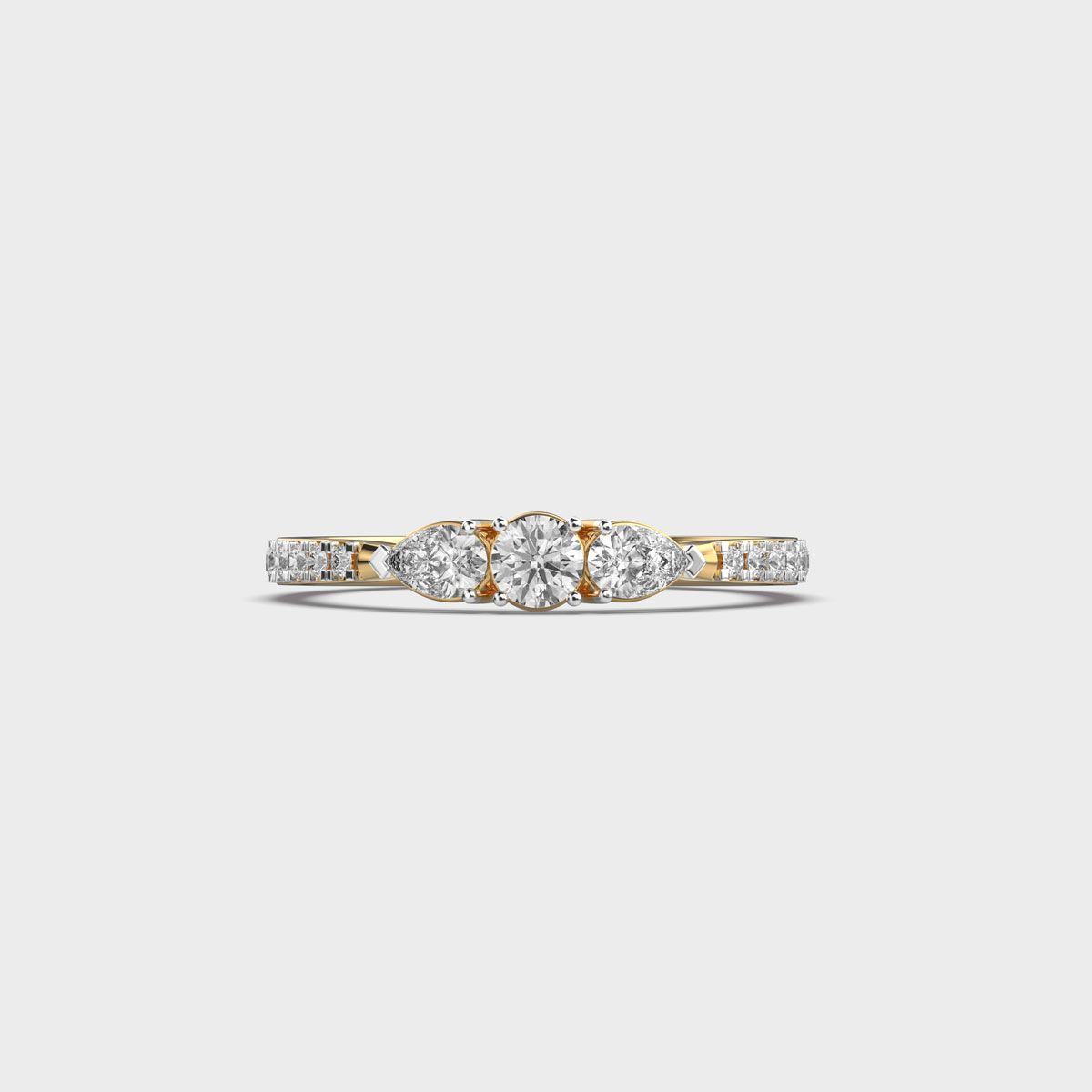 Gleaming Irish Enaya Diamond Ring