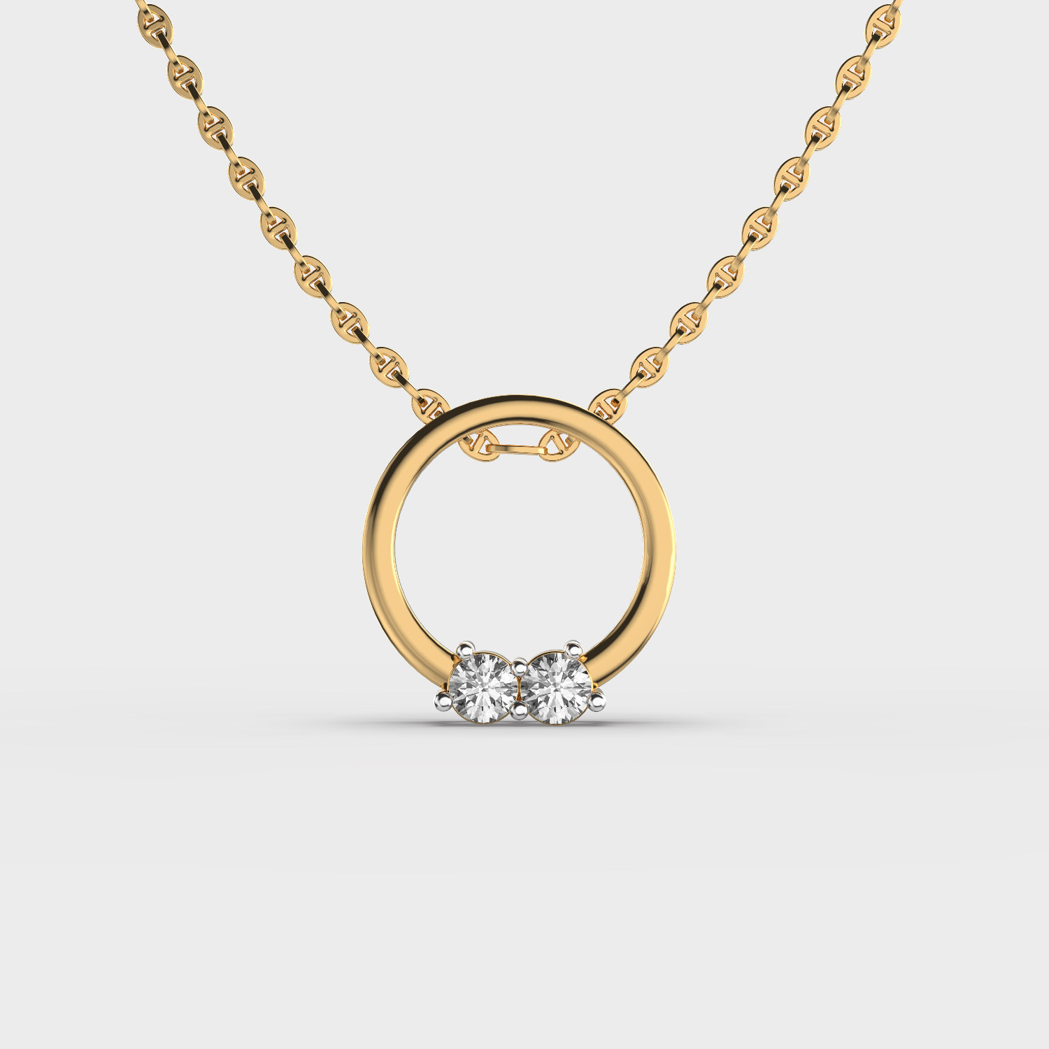 Infina Spherical Diamond Pendant