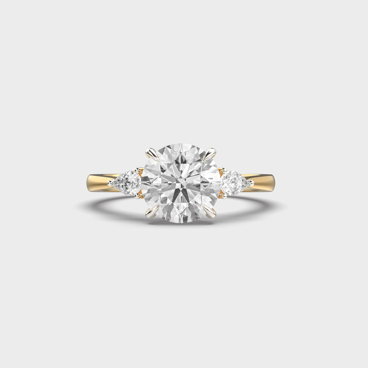 Story of Romance Solitaire Diamond Ring