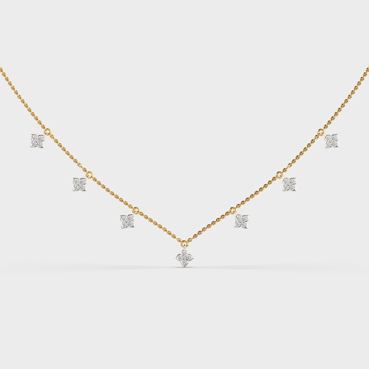 Constellation of Winter Diamond Necklace