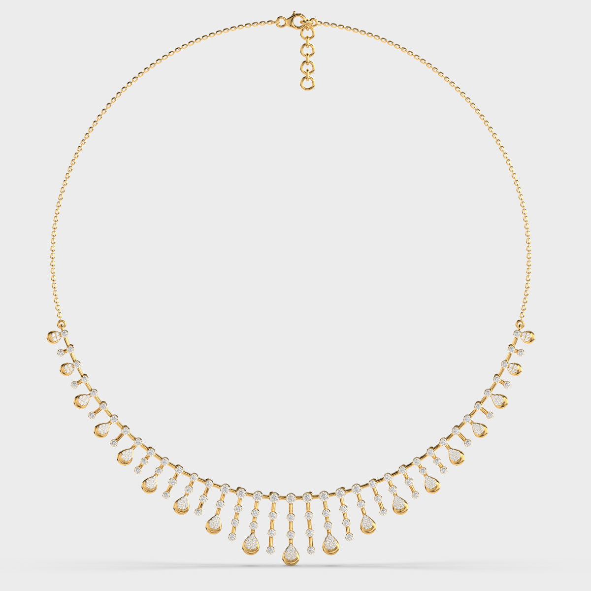 Garland of Stars Diamond Necklace