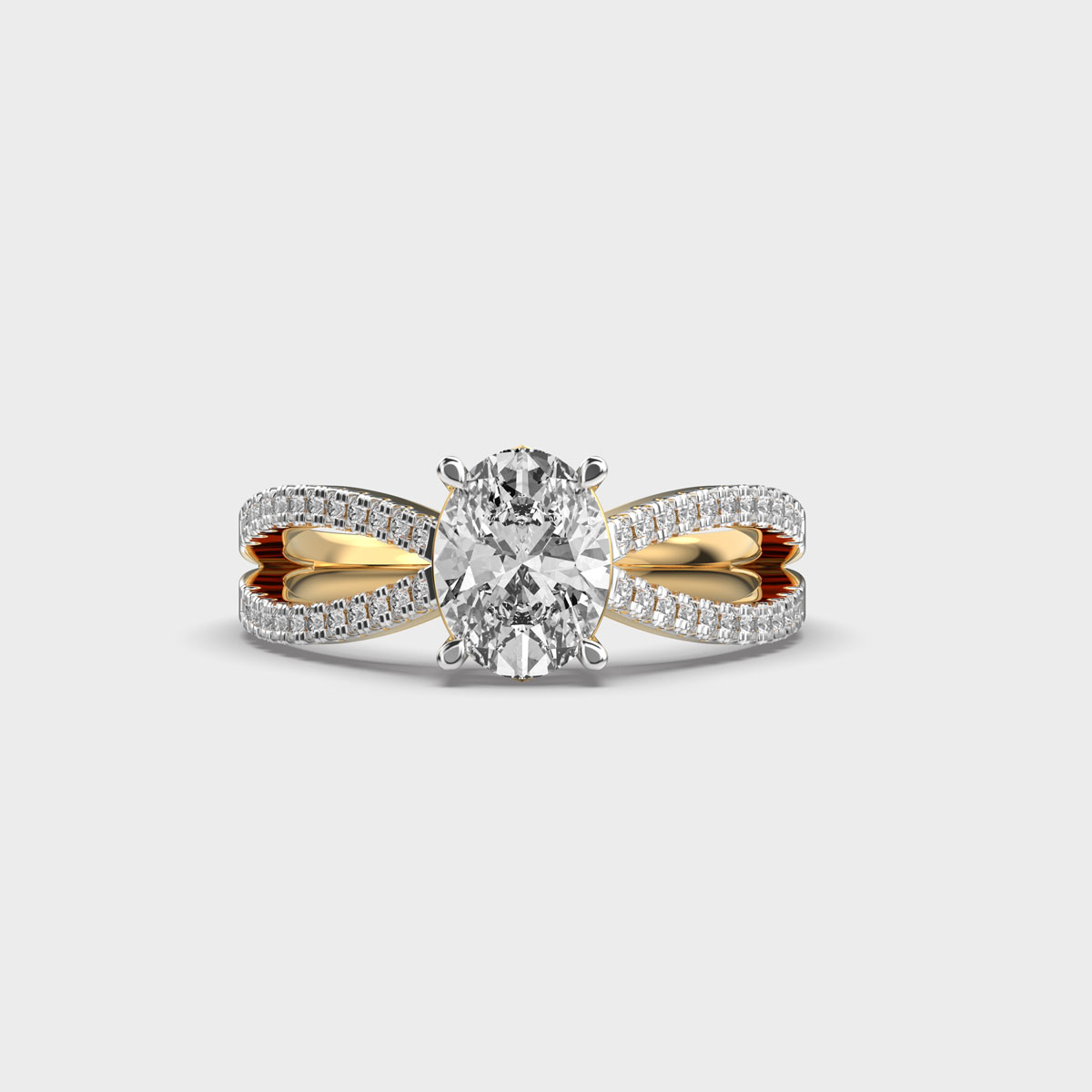 Regal Crown Light Diamond Ring