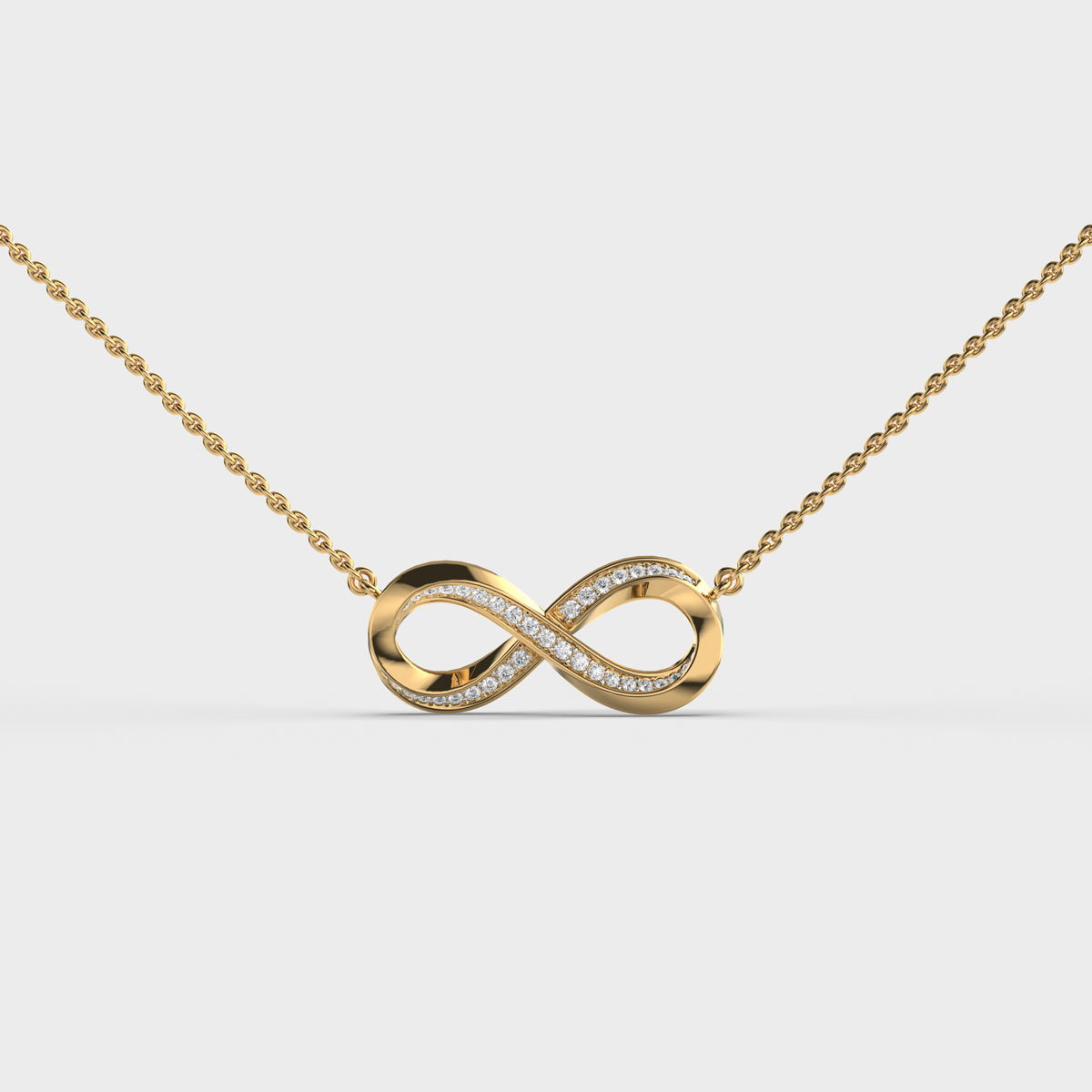 Boundless Spark Love Diamond Pendant (With Chain)