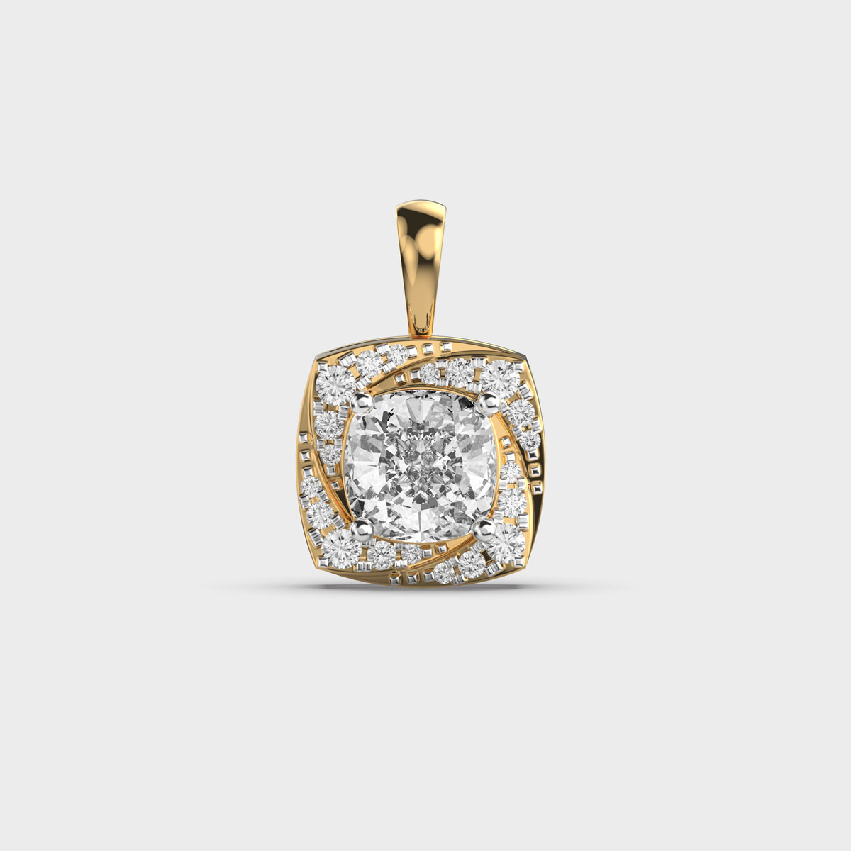 Alice Diamond Pendant (Without Chain)