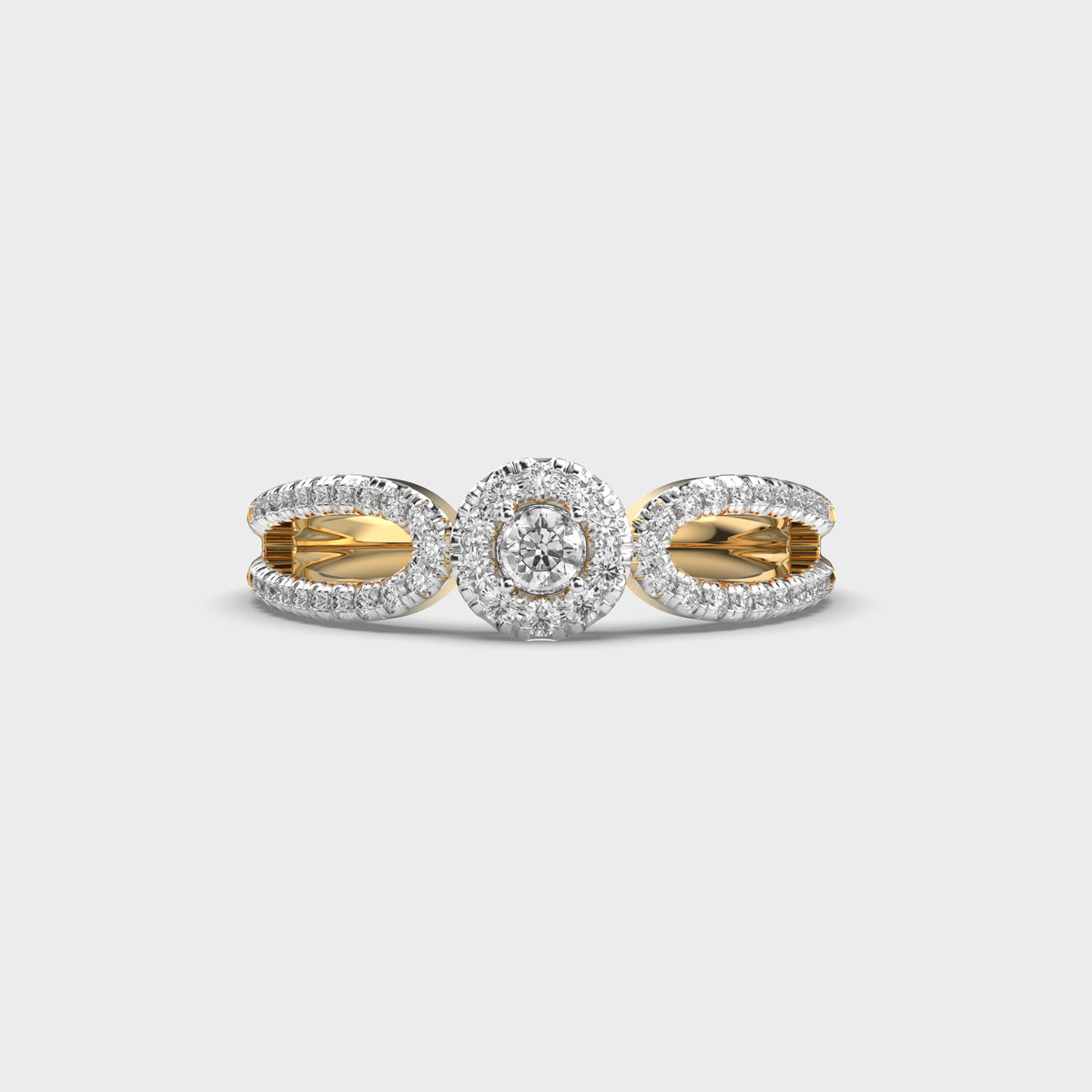 Northwind Petal Empress Diamond Ring