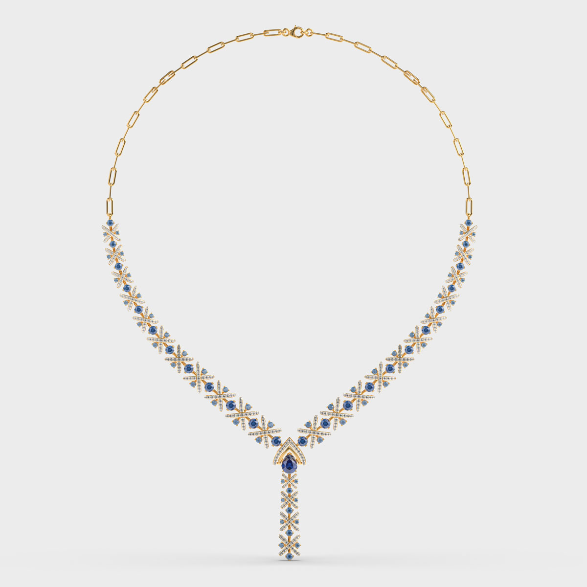 Queen In the North Diamond Necklace