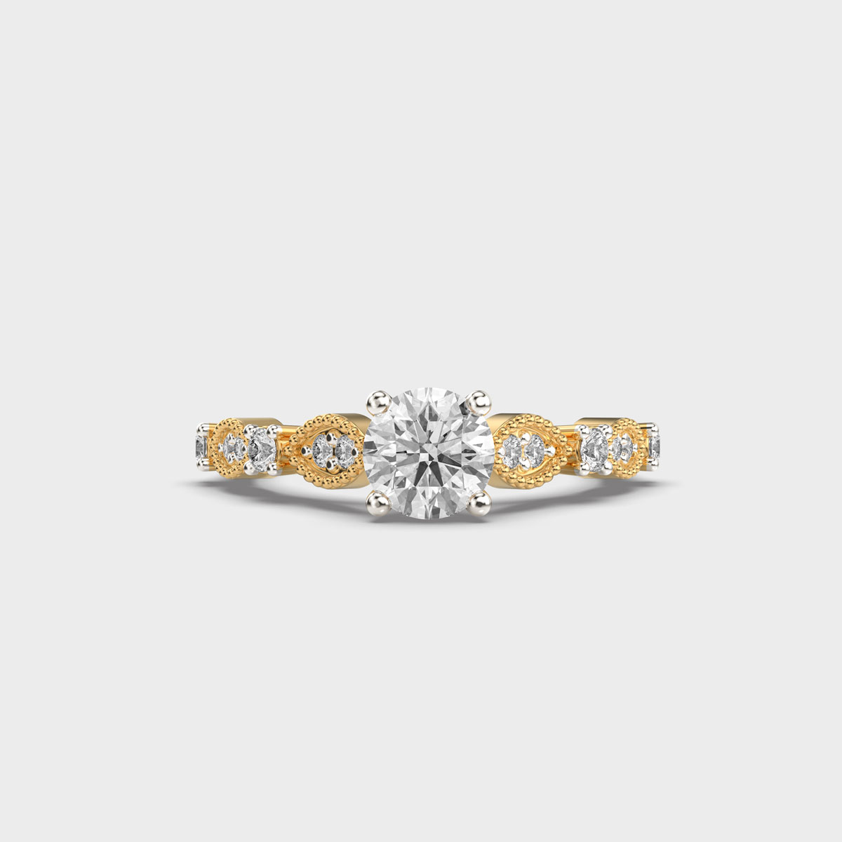 The Story of Romance Solitaire Diamond Ring