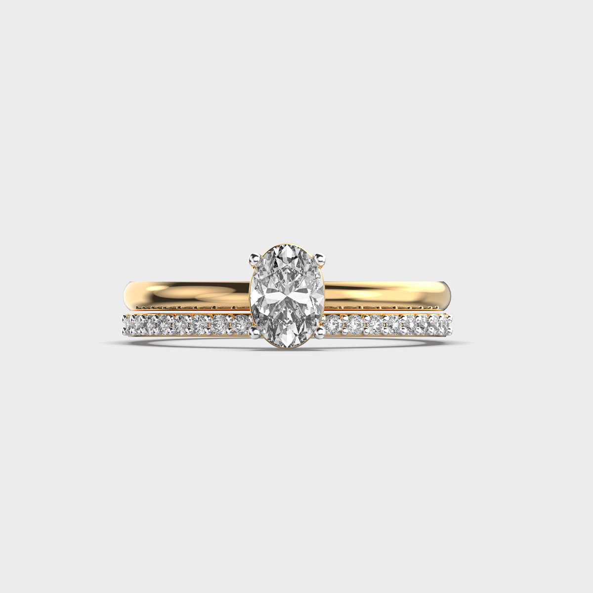 Cosmic Infinity Diamond Ring for Women