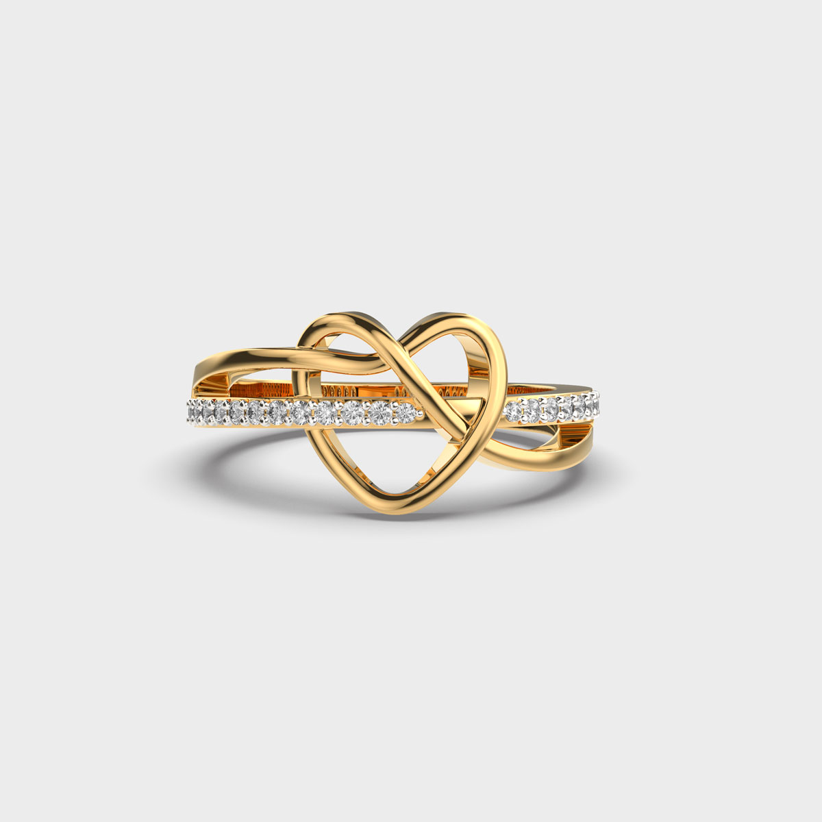 Hold My Heart Diamond Ring