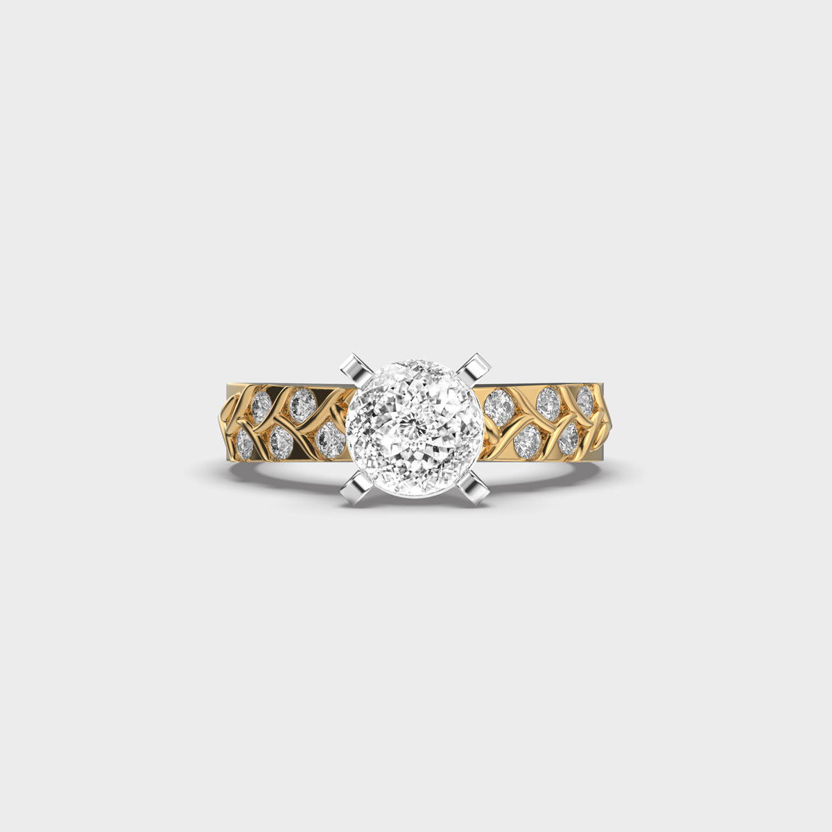 Lusitano Brillara Portuguese Cut Diamond Ring