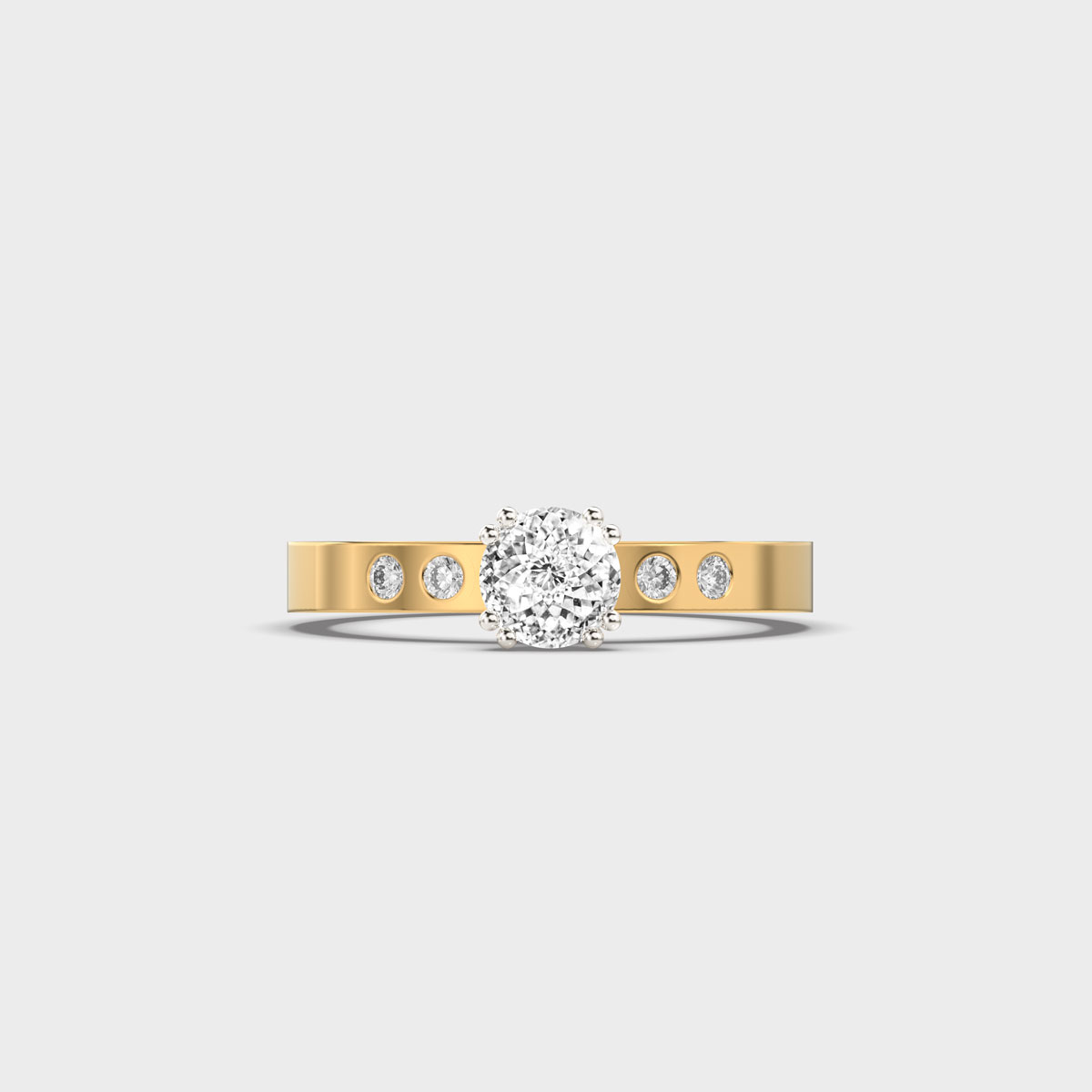 Classic Portuguese Cut Diamond Band