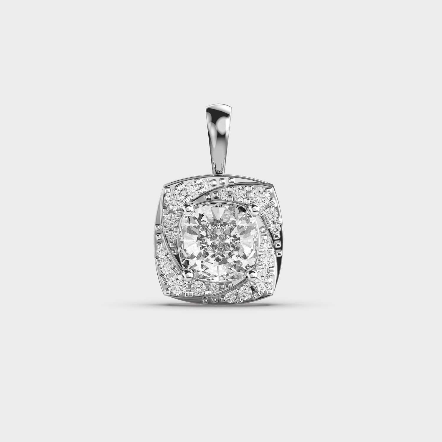 Alice Diamond Pendant Without Chain