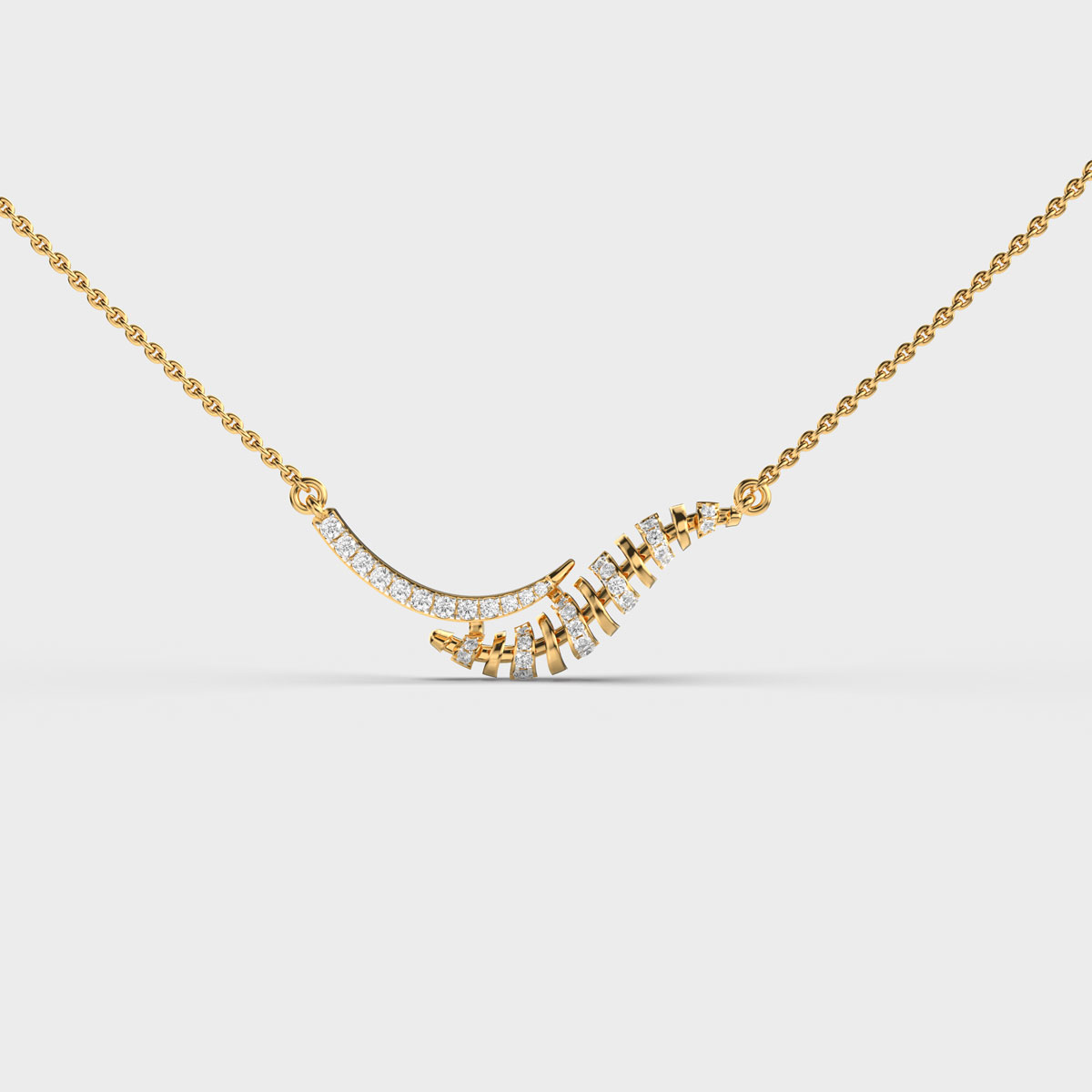 All that shines bright Diamond Necklace