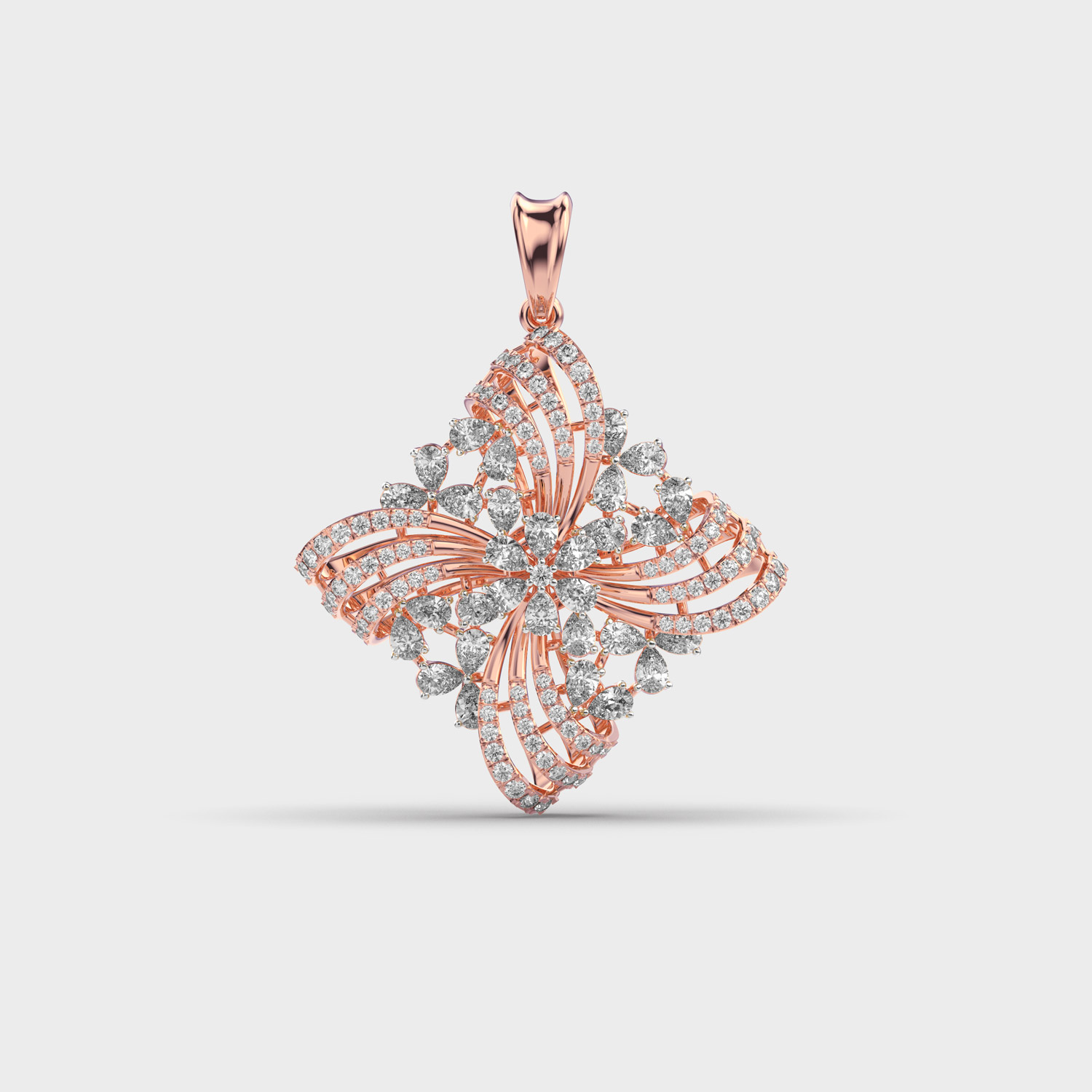 Windcatcher Love Diamond Pendant Set