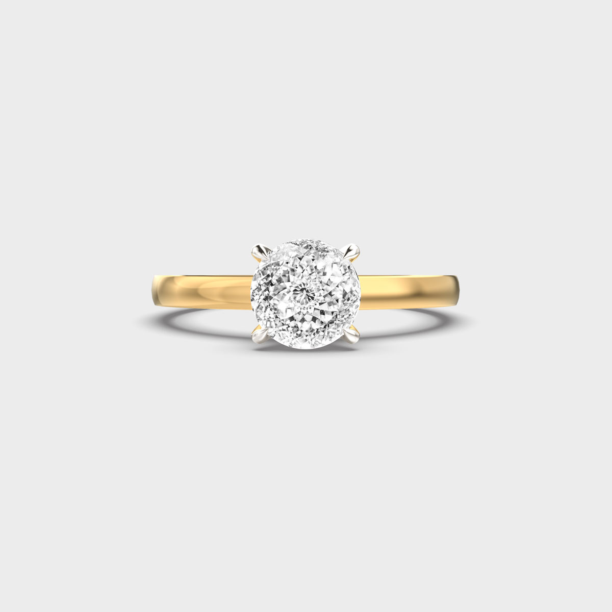 Classic Valencia Portuguese Cut Diamond Ring