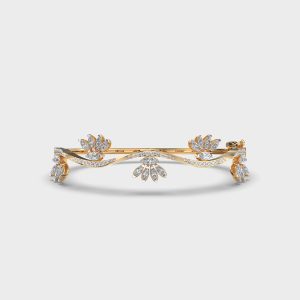 Small Lilly Diamond Bangle
