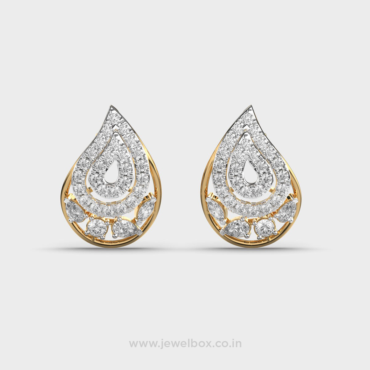 Crystal Mirage Dew Diamond Studs