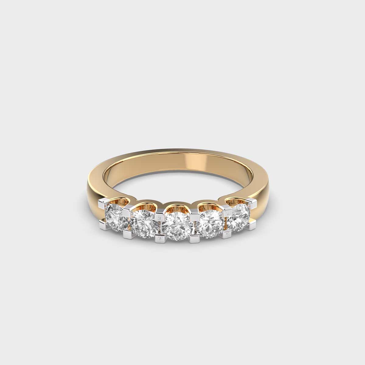 Classic Half Eternity Diamond Ring