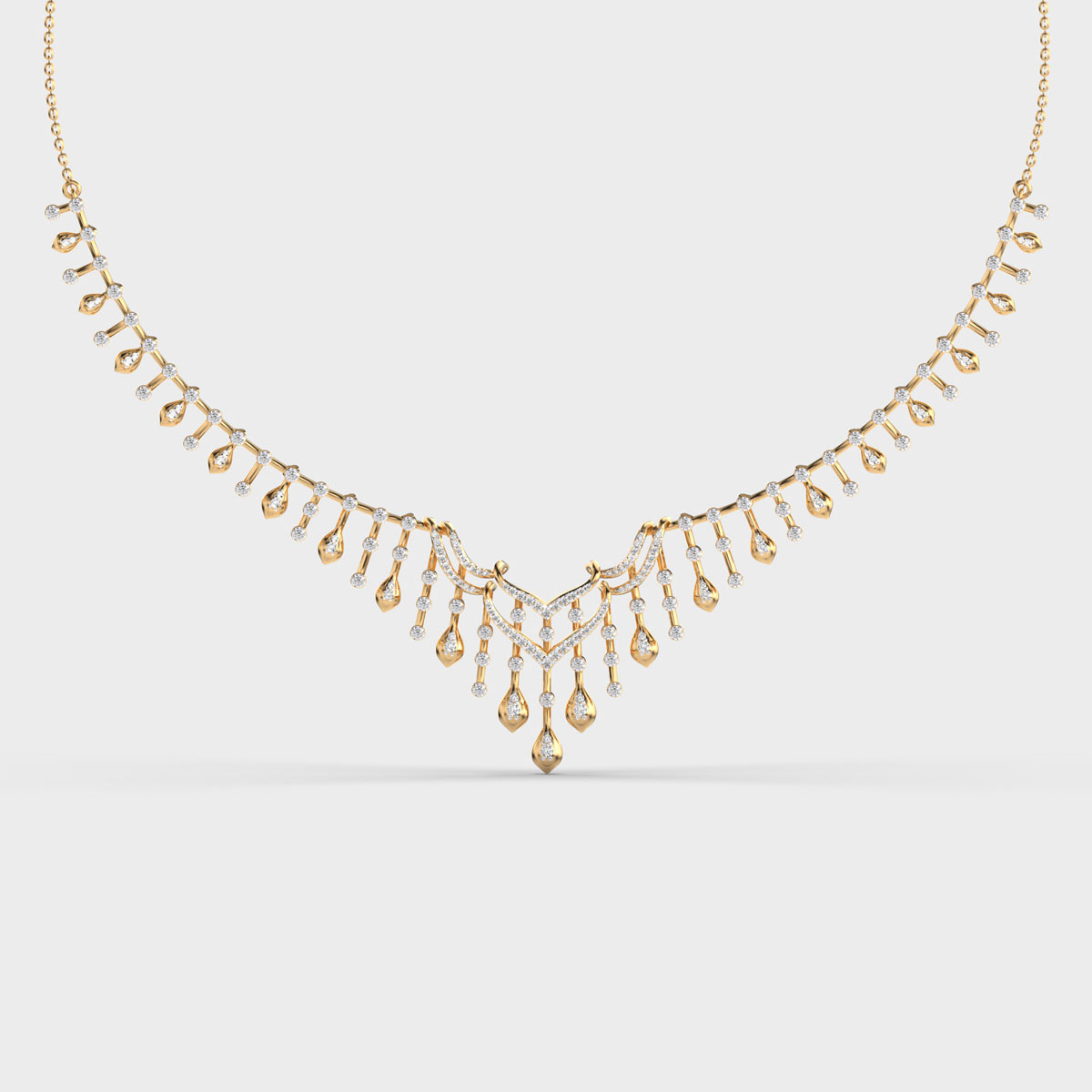 Queen’s Grace Diamond Necklace