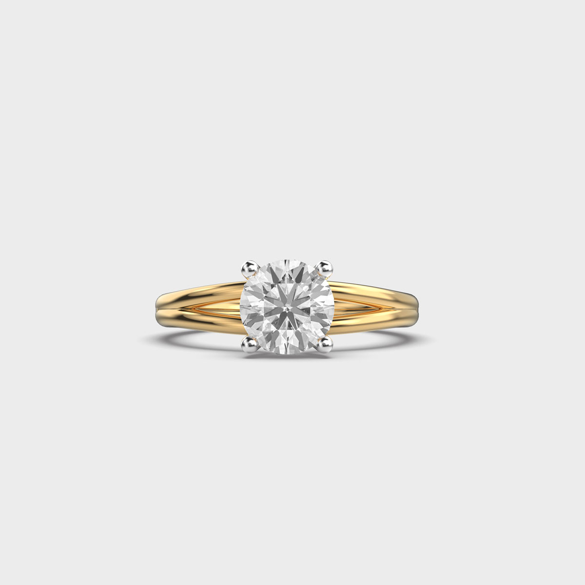 Tressa Gleam Solitaire Diamond Ring