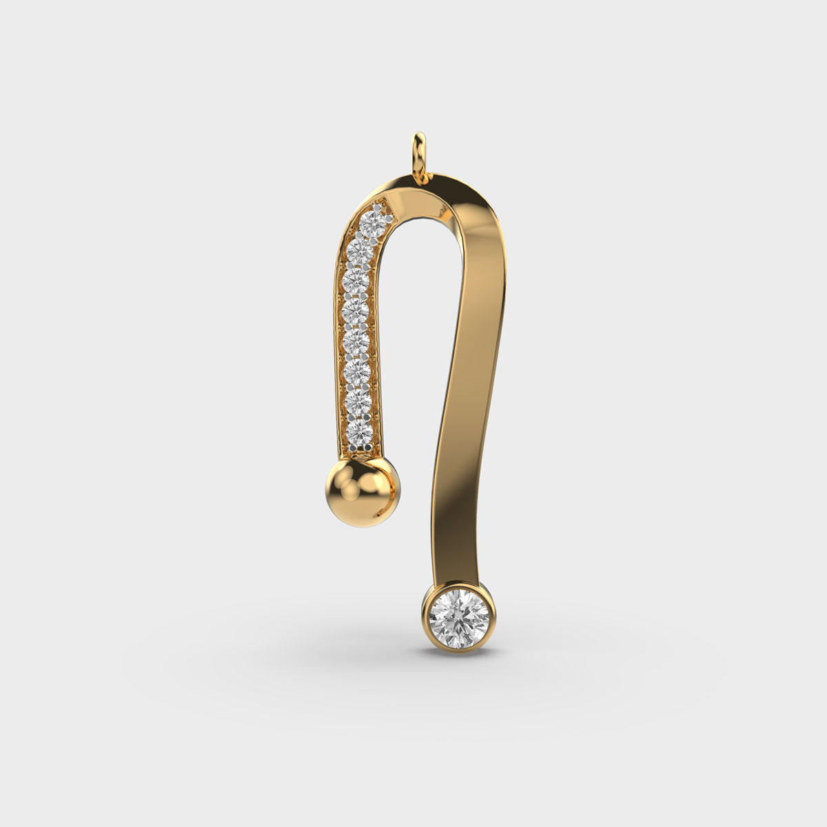 Soleira Classic Diamond Pendant (Without Chain)
