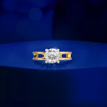 Courtship Spark Padma Cut Diamond Ring