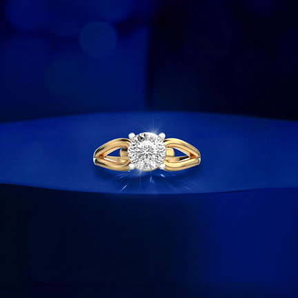 Romanticana Padma Cut Diamond Solitaire Ring