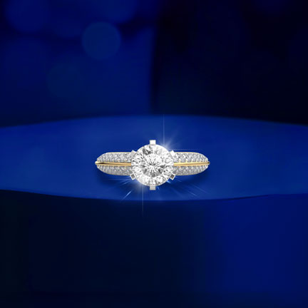 Elegantly Yours Padma Cut Diamond Ring