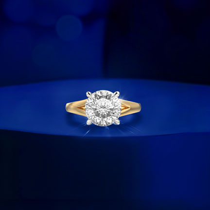 Pure Radiance Padma Cut Diamond Ring