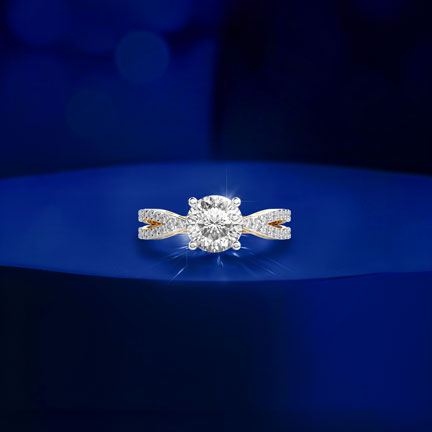 With All My Heart Padma Cut Diamond Ring