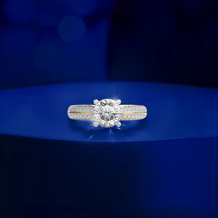 Lotus Promise Padma Cut Diamond Ring