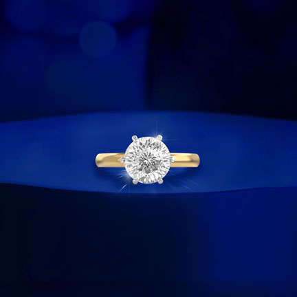 Spark in Blossom Padma Cut Diamond Ring