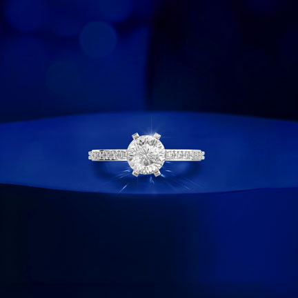 Divine Bloom Padma Cut Diamond Ring