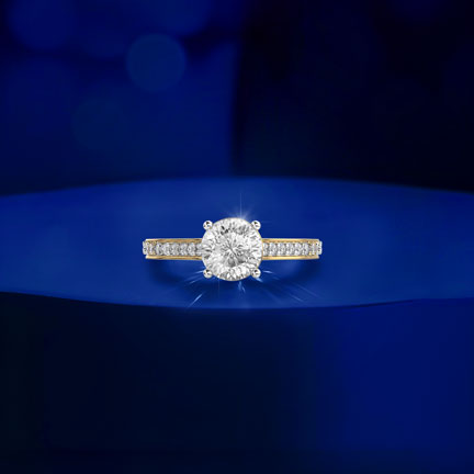 Blooming Radiance Padma Cut Ring