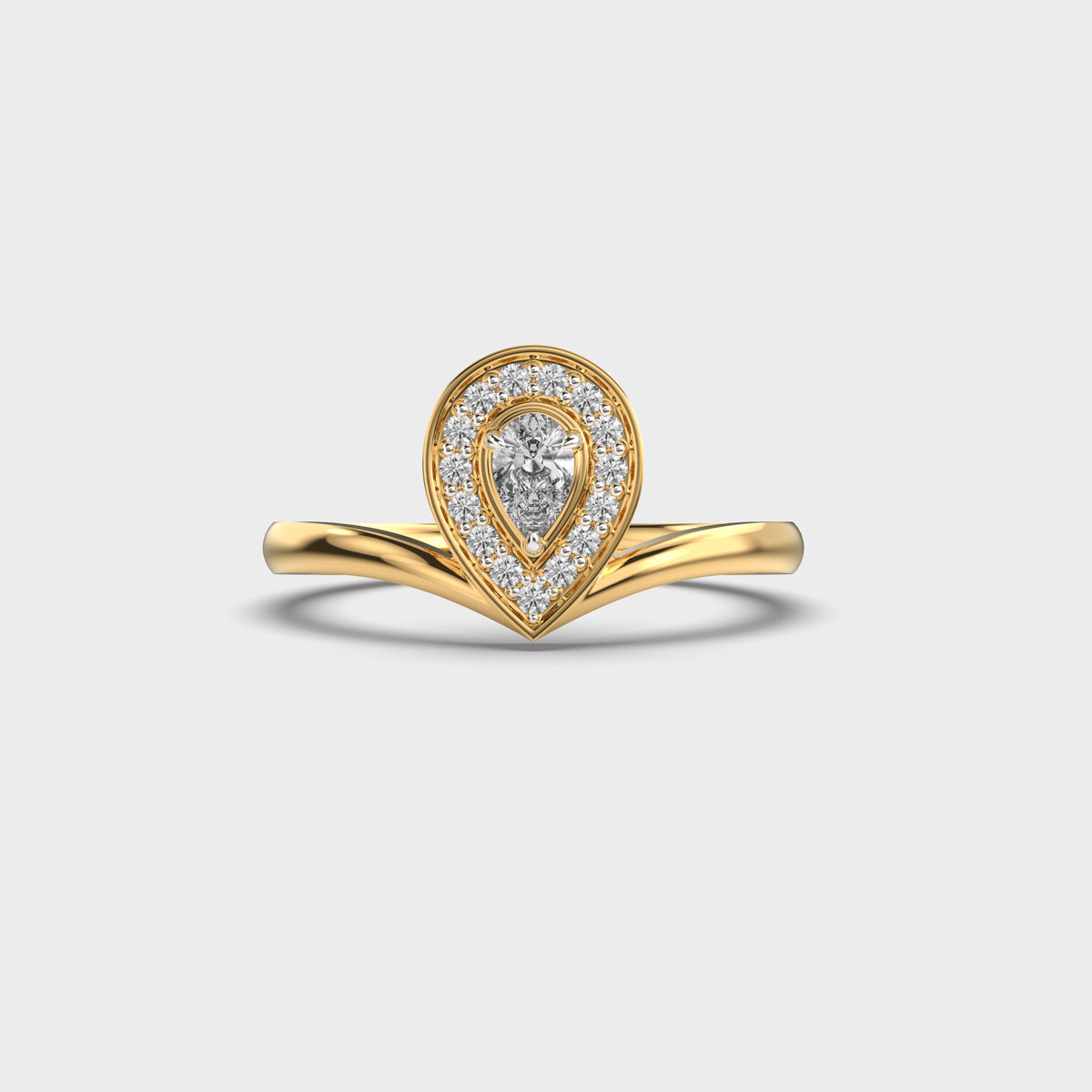 Prim Prism Eye Diamond Ring