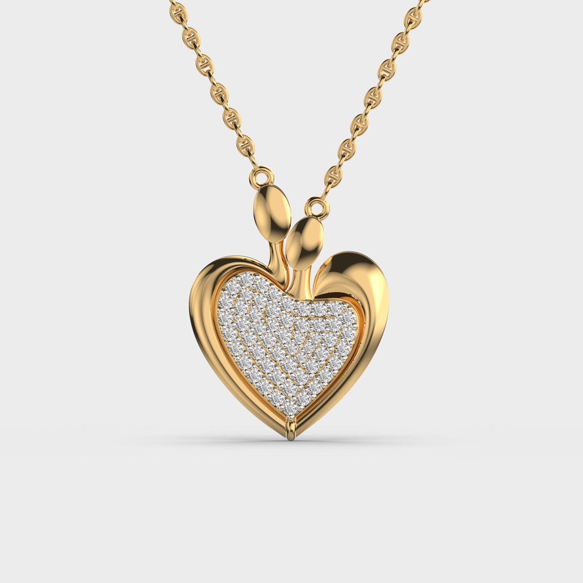 Our Promise Engraveable Diamond Necklace