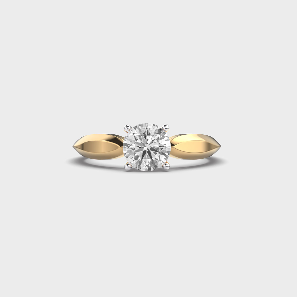 Be Different Round Cut Diamond Ring