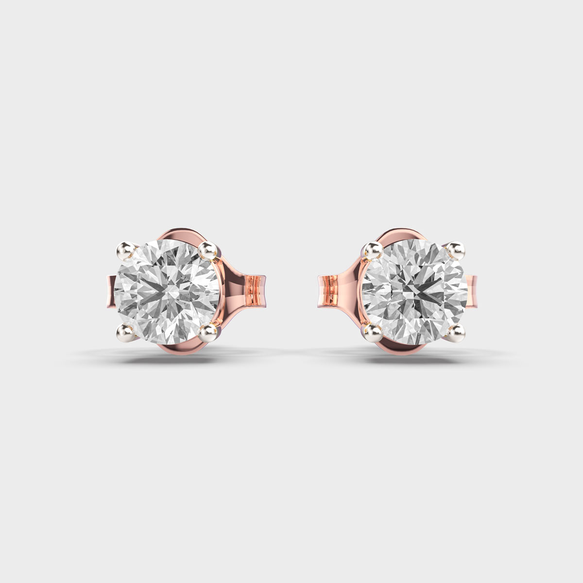 Little Shooting Star Diamond Ear Studs